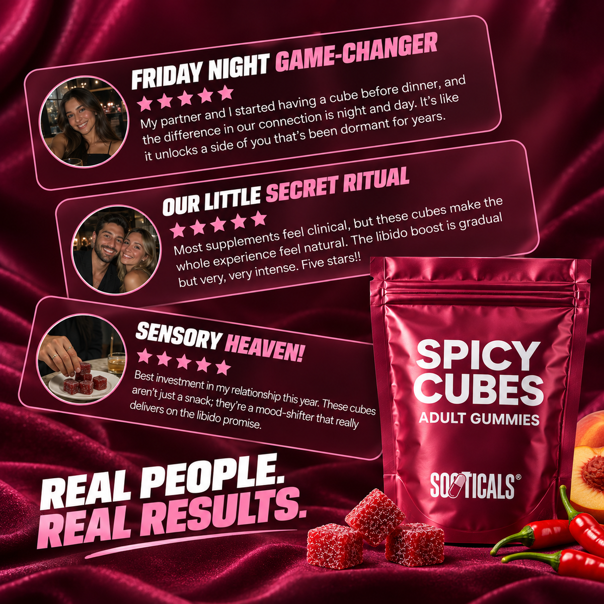 SOOTICALS - SPICY CUBES®